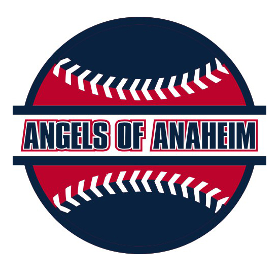 Baseball Los Angeles Angels of Anaheim Logo iron on paper